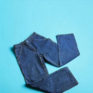 Carhartt Wide Leg Carpenter Style Denim Pants